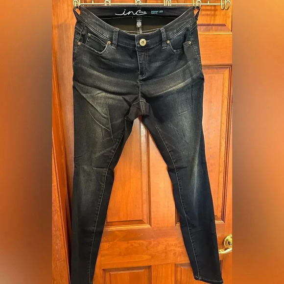 Inc International Concepts women’s blue jeans size 4 skinny leg curvy fit - Picture 1 of 3